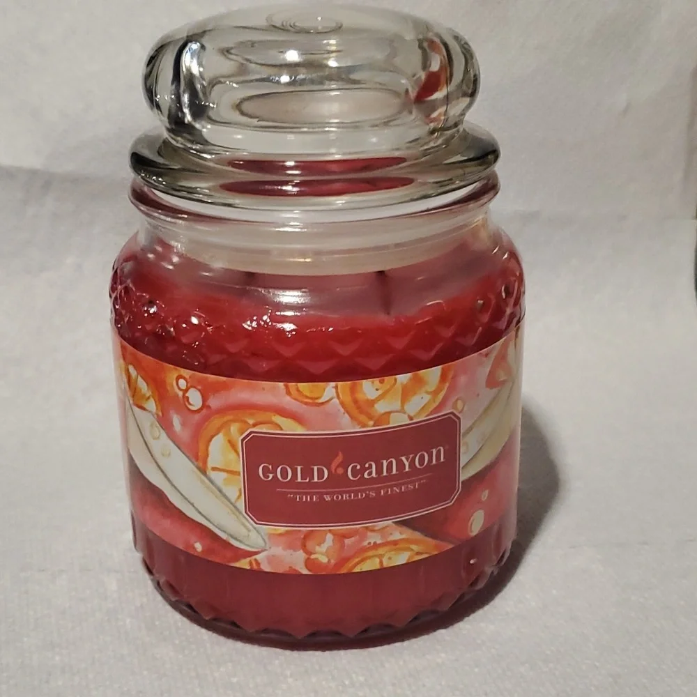 CRANBERRY FLIRTINI Medium/16 oz Gold Canyon 2 wick candle‎